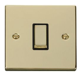 VPBR411BK  Deco Victorian 1 Gang 2 Way ‘Ingot’ 10AX Switch